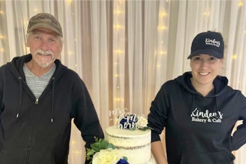 Haley Kinden, owner of Kinden’s Bakery & Café in Lewisporte, is a third-generation baker. Her dad Thomas Nielsen once operated his own bakery, Little Denmark, in Ontario. – Contributed