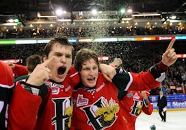 Nathan MacKinnon's number 22 retired by the Mooseheads 