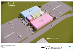 A concept design for a standalone, one level building to be constructed on undeveloped grassed land in front of the Mariners Centre has been accepted by the expansion committee.