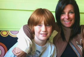 Tina Olivero and her son Ben, who tragically overdosed in late July.
