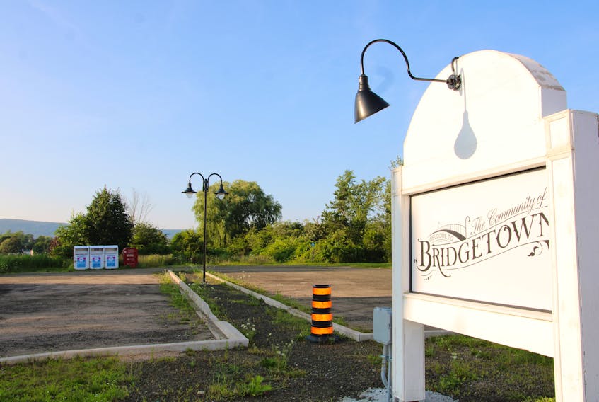 Residents who attended a recent public meeting in Bridgetown would like to see a parking lot paved. The lot is located next to the former town hall.