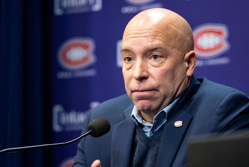 Canadiens General Manager Kent Hughes.