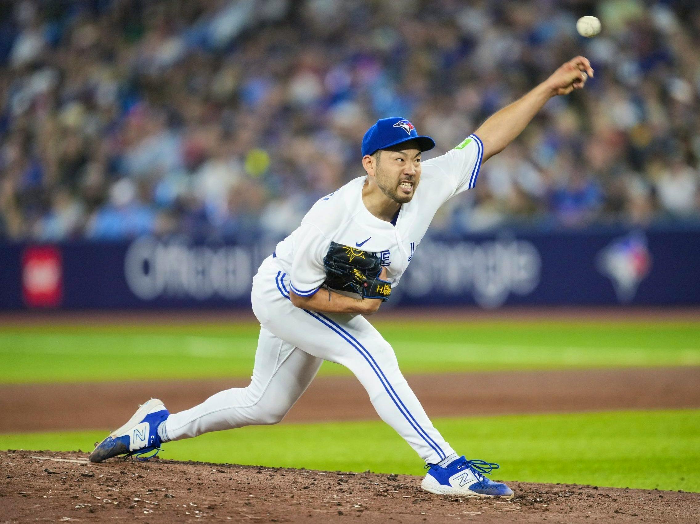 Dave Stieb & Kevin Gausman Toronto Blue Jays Then and Now