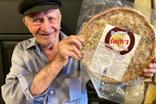 George Kouyas, the creator of Sam's Pizza and originator of Pictou County's renowned brown pizza sauce, is remembered fondly by family and the community as a hard-worker and warm presence. CONTRIBUTED