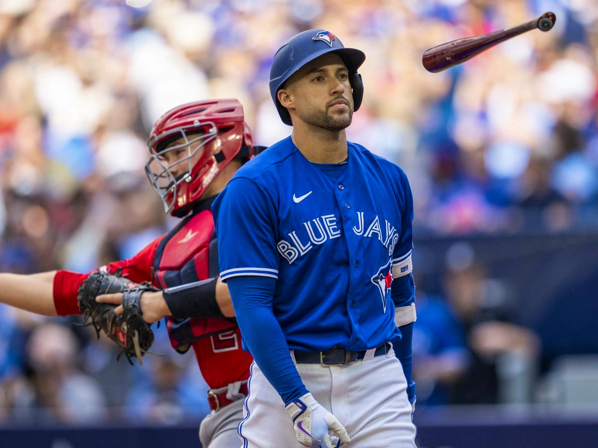 George Springer no longer hitting leadoff for Blue Jays