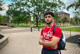 Yasir Dhamadawi, a first-year kinesiology student at UPEI, came to P.E.I. last fall and has since gone through a series of housing woes on the Island. Thinh Nguyen • The Guardian