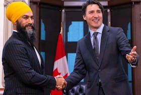 NDP Leader Jagmeet Singh and Prime Minister Justin Trudeau brokered a deal in 2022 to allow Canadians with young children to receive a cheque for their child's dental care. Postmedia