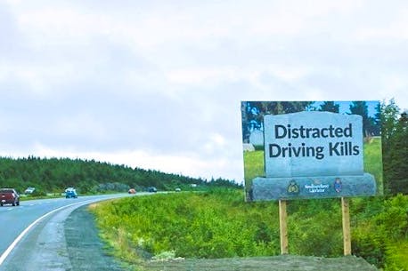 New highway signs remind motorists that distracted driving kills