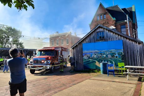 Fire damages historic building in Annapolis Royal, N.S.