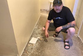 Jeremy Van den Enyden says construction work at his Halifax apartment building is making it unsafe. He said he's complained to his landlord, contractors and the city, but nothing has been done.
