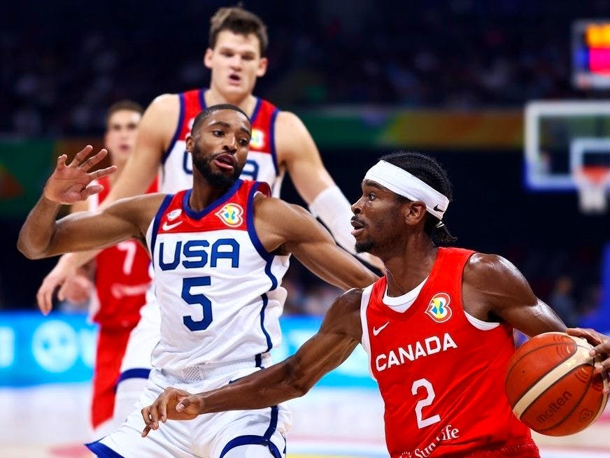 Shai Gilgeous Alexander leads Canada to win over Spain in overtime
