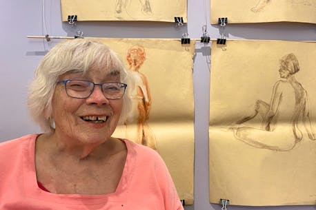 Still drawing at 92, P.E.I. woman’s life art on display in Summerside exhibit