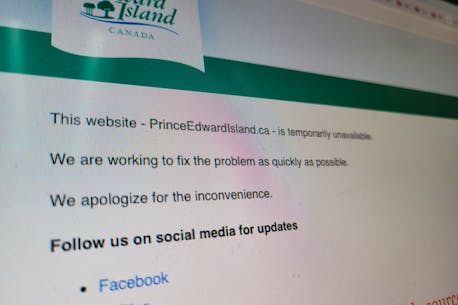 UPDATE: P.E.I. government confirms website crashed due to cyberattack