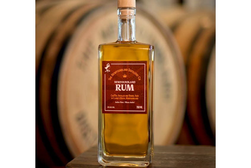 Newfoundland Rum, produced by the Newfoundland Distillery Company, is the first-ever rum to be crafted, distilled and barrel aged in the province. - Contributed