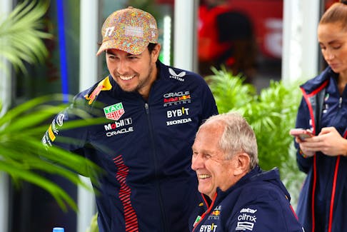 By Tom Westbrook SINGAPORE (Reuters) - Formula One's governing body issued a written warning to Red Bull's motorsport adviser Helmut Marko on Friday after the Austrian blamed the patchy form of the