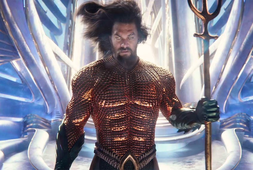 Jason Momoa returns as the King of the Sea in Aquaman and the Lost Kingdom.