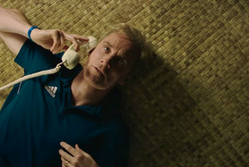  Michael Fassbender plays a down and out soccer coach in Next Goal Wins.