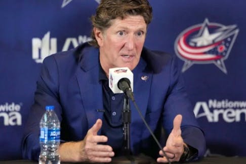 Mike Babcock resigned as head coach of the Columbus Blue Jackets on Sept. 17, 2023.