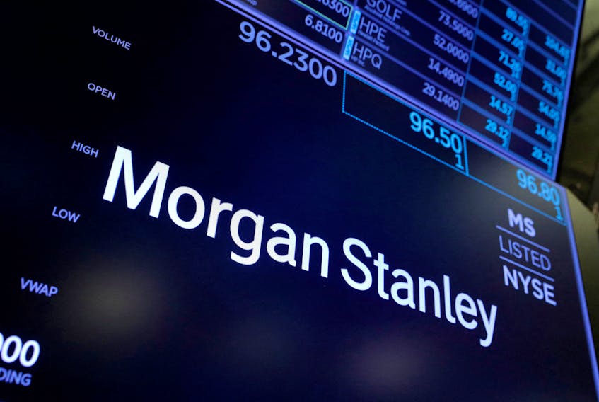 NEW YORK (Reuters) - Morgan Stanley was sued on Monday for at least $750 million by private equity firms that claimed they were defrauded in an investment with a high-speed rail company. In a