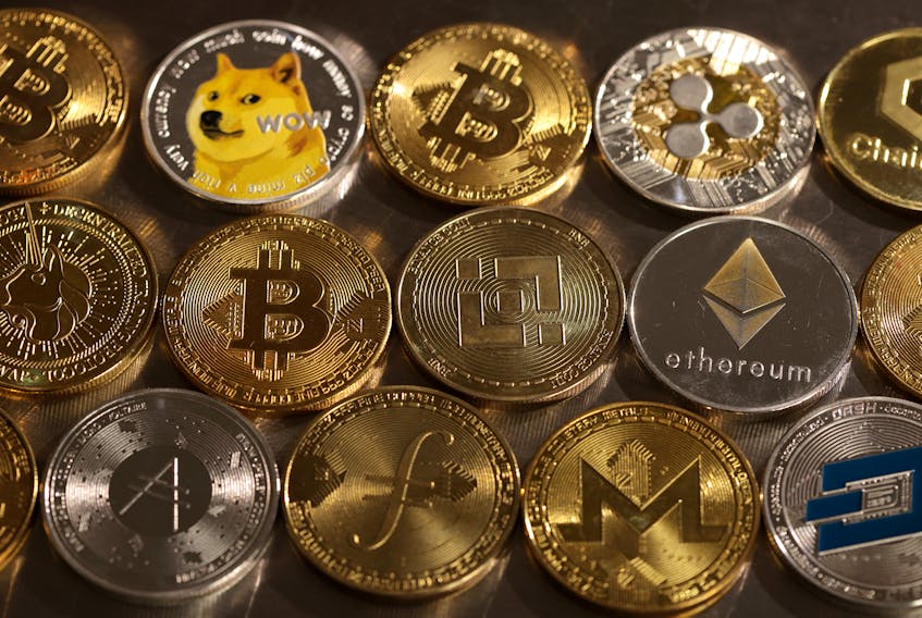 By Hannah Lang (Reuters) - Bitcoin isn't the only asset experiencing a late summer slump.   Stablecoins, cryptocurrencies typically pegged to real-world assets like the U.S. dollar, have wilted to