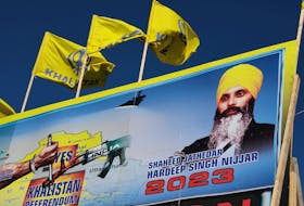 NEW DELHI (Reuters) - India characterised as "absurd and motivated" an accusation by Canada that it was involved in the murder of a Sikh separatist leader, urging the country instead to take legal