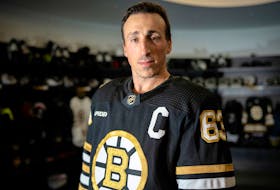 Brad Marchand of Hammonds Plains was named the captain of the Boston Bruins on Wednesday. - NHL