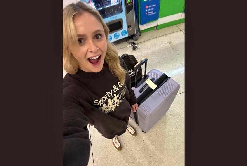 Lacey Koughan said she felt a sense of pride after she found her luuggage. Her luggage contained most of her expensive designer clothing items, valued at approximately $8,000 to $10,000.