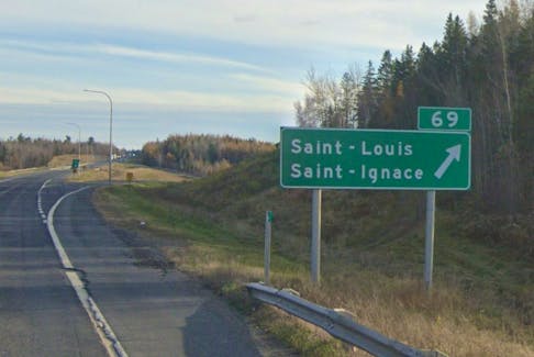 A section of Route 11 near Saint-Louis de Kent. The upcoming construction projects are the first in a series of passing lanes planned for the Route 11 corridor between Bouctouche and Miramichi. - Google Streetview