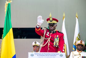By Libby George and Marc Jones LONDON (Reuters) - When Gabon's General Brice Oligui Nguema ousted his distant cousin last month, he became the eighth military leader who has taken power by force in