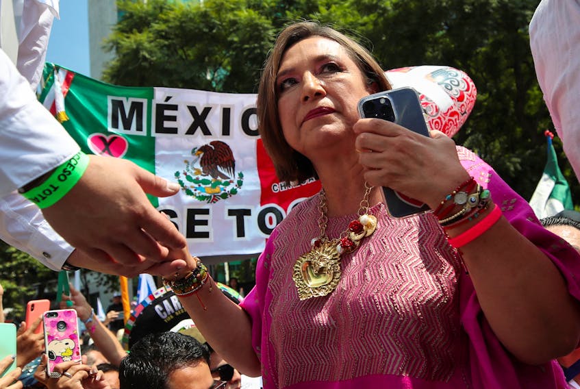 MEXICO CITY (Reuters) - Mexico's top university on Wednesday called for an investigation into an academic essay submitted by opposition presidential candidate Xochitl Galvez in 2010, after local media