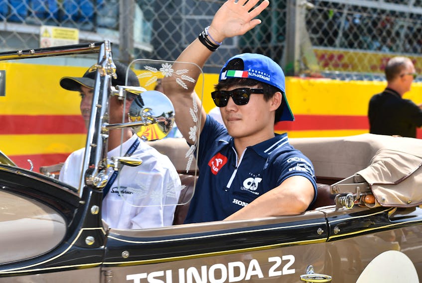 SUZUKA, Japan (Reuters) - Daniel Ricciardo has the advantage over Liam Lawson when it comes to experience, Yuki Tsunoda said on Thursday, as Formula One waits for AlphaTauri to announce which two of