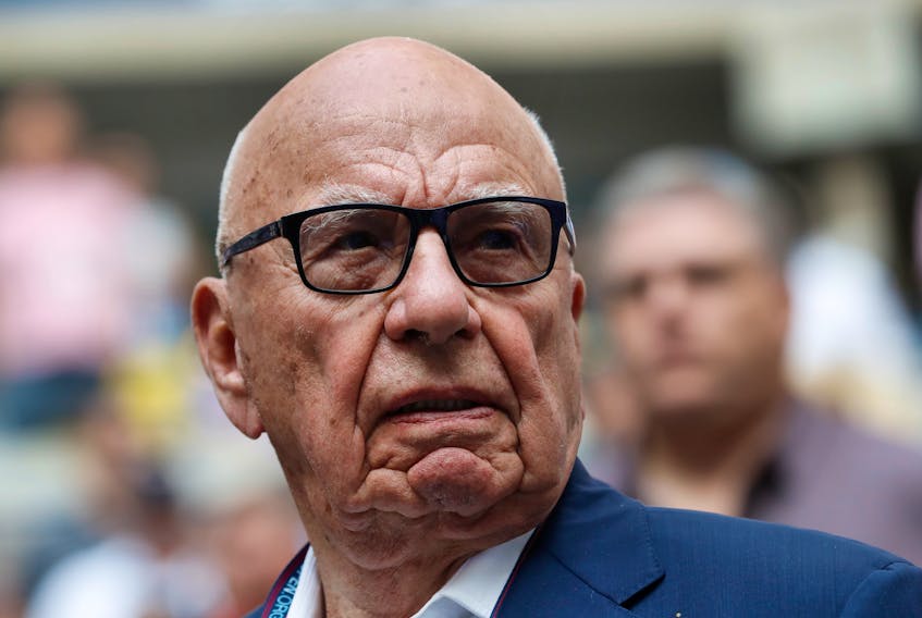 (Reuters) - Media mogul Rupert Murdoch has stepped down as the chairman of Fox Corp and News Corp, CNBC reported on Thursday. (Editing by Aditya Soni in Bengaluru; Editing by Krishna Chandra Eluri)