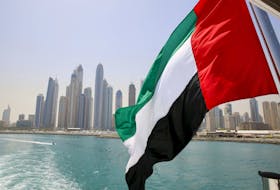 (Reuters) - The United Arab Emirates is considering introducing export licenses for a list of items including chips and other components sanctioned by the U.S. and European Union and used by Russia's