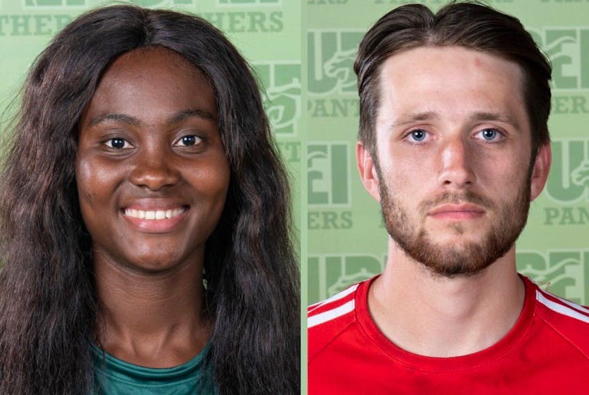Soccer players Wendy Dadzie and Evan Couturier are the UPEI Panthers’ athletes of the week for Sept. 11-18.