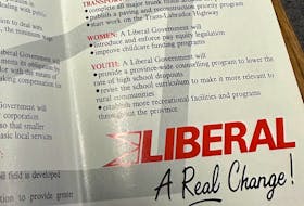 A Liberal campaign brochure from the 1989 general election. -Juanita Mercer/SaltWire