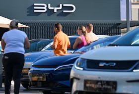 BEIJING (Reuters) - Online discussions saying BYD workers leaked commercial secrets are purely rumours, the Chinese automaker said in a social media post on Friday. BYD also said the person