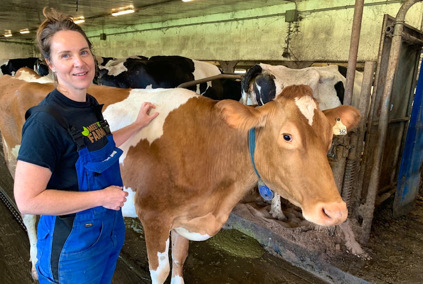 Sunnycroft Farms in Milford, owned by Corey and Janette McDonald, will do a virtual presentation that shows how their robotic milker works, as part of Atlantic Farm Day.