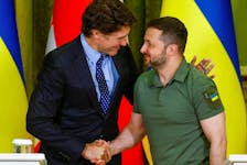 By Kanishka Singh (Reuters) - Ukrainian President Volodymyr Zelenskiy will visit Canada to meet Prime Minister Justin Trudeau and address the Canadian parliament in Ottawa, Trudeau's office said in a