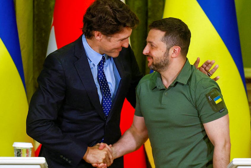 By Kanishka Singh (Reuters) - Ukrainian President Volodymyr Zelenskiy will visit Canada to meet Prime Minister Justin Trudeau and address the Canadian parliament in Ottawa, Trudeau's office said in a