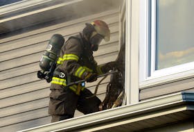 Fire caused extensive damage to an east-end St. John's home Saturday morning. Keith Gosse/The Telegram