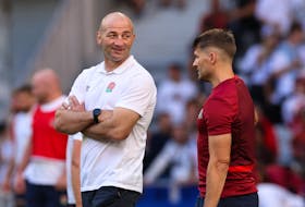 By Philip Blenkinsop LILLE, France (Reuters) - England coach Steve Borthwick said playing three flyhalves for part of Saturday's 71-0 thrashing of Chile had brought a new dimension to his side that he