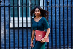 LONDON (Reuters) - British interior minister Suella Braverman will raise the "the unsustainable pressures" created by illegal migration when she makes a three-day visit to the U.S. this week, her