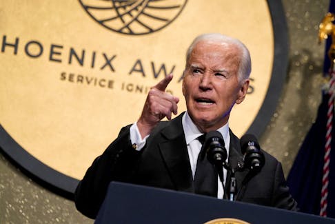 WASHINGTON (Reuters) - U.S. President Joe Biden on Saturday rebuked what he called "extreme Republicans", saying the party's lawmakers needed to take immediate steps to prevent a government shutdown