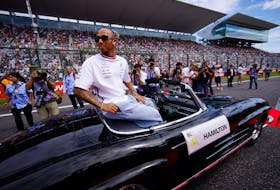 SUZUKA, Japan (Reuters) - An exhausted Lewis Hamilton wrestled his Mercedes to fifth place in the Japanese Grand Prix on Sunday and said the team faced their biggest Formula One development challenge