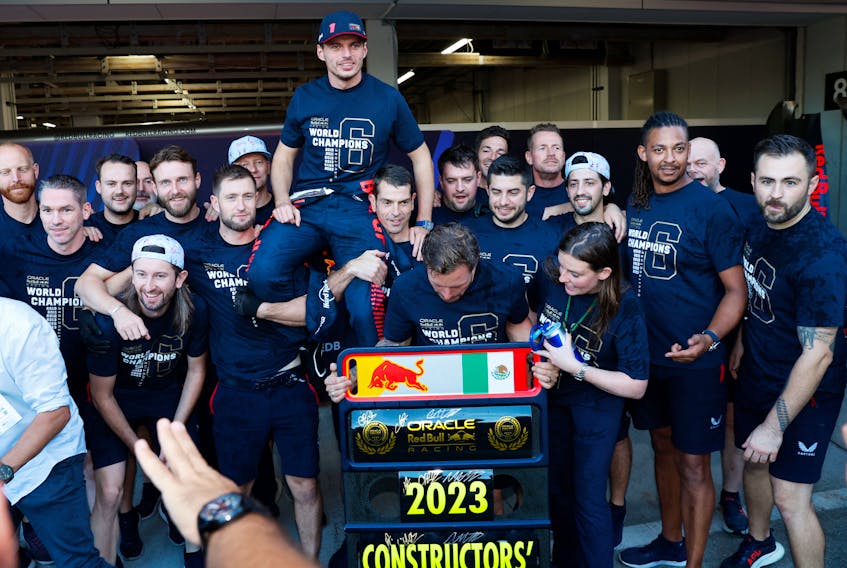 By Alan Baldwin (Reuters) - The Formula One constructors' world championship is by definition a team effort but rarely has one driver played such a dominant role in securing it as Red Bull's Max