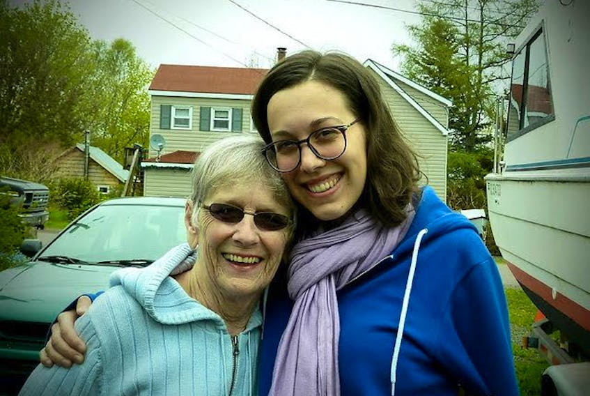 OLYMPUS DIGITAL CAMERA           Janice Fuller, right, pictured with her nanny, Mary Asaph. The Sydney, N.S. woman says her Nanny's cooking makes holidays like Thanksgiving very special. - Contributed
