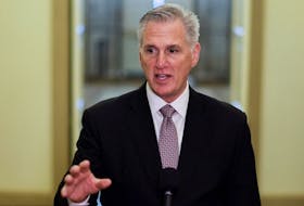 WASHINGTON (Reuters) - U.S. House Speaker Kevin McCarthy said on Monday the House of Representatives will vote on an appropriations measure on Tuesday that would open debate on four fiscal 2024