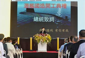 By Yimou Lee TAIPEI (Reuters) - Taiwan hopes to deploy at least two new, domestically developed submarines by 2027, and possibly equip later models with missiles, to strengthen deterrence against the