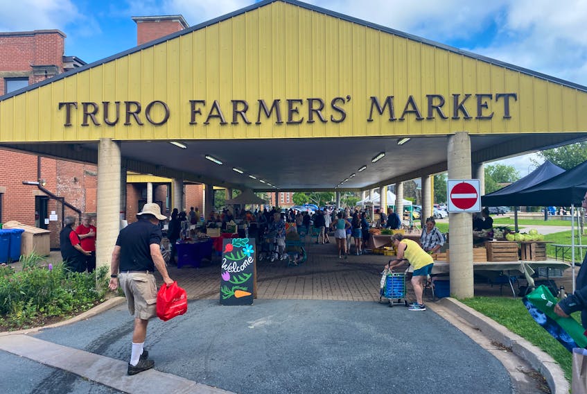 The Truro Farmers’ Market uses the old fire hall as their venue and Susan Parker says “it's fantastic to see an old building reused in such a way.” - Contributed