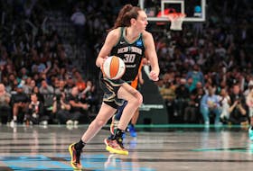 NEW YORK (Reuters) - New York Liberty forward Breanna Stewart was named the Women's National Basketball Association (WNBA) MVP for a second time on Tuesday, after a dominant season that saw her lead